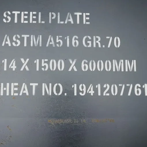 Plat Keluli Kapal Tekanan ASTM A516 GR70