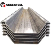 Longgokan lembaran keluli berbentuk u